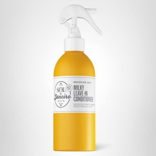Sol de Janeiro Brazilian Milky Leave-In Conditioner | Fights Frizz | Detangles | Heat Protection Spray For Hair