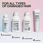 Redken Acidic Bonding Concentrate Conditioner For Damaged Hair Repair - Strengthens and Repairs Weak and Brittle Hair, Sulfate-Free, With Citric Acid