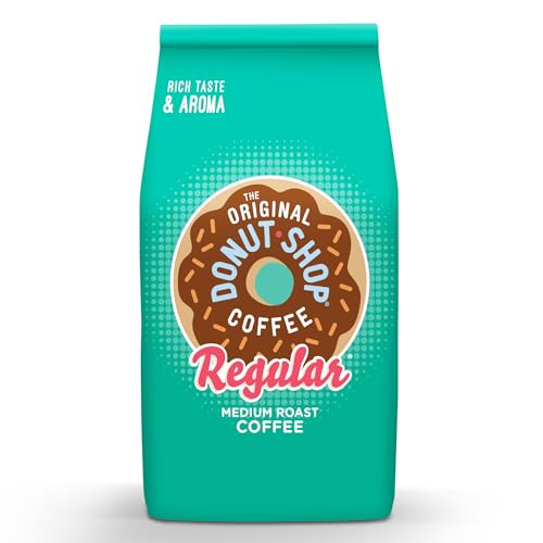 The Original Donut Shop Coffee, Regular, Medium Roast, Ground Coffee, 12 oz Bag
