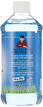Mary Ellen Products Best Press Linen Fresh Spray Starch, 16 Ounce