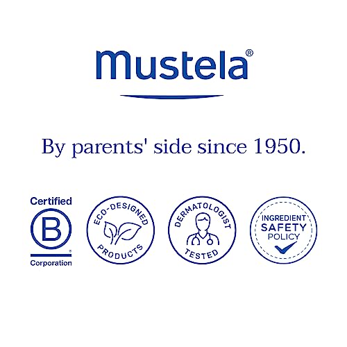 Mustela Baby Home Compostable Cleansing Wipes - Natural Avocado - For Face, Body & Diaper Area - Lightly Fragranced - 99% ingredients of natural origin & plant-based fibers - All skin types - 60 ct.