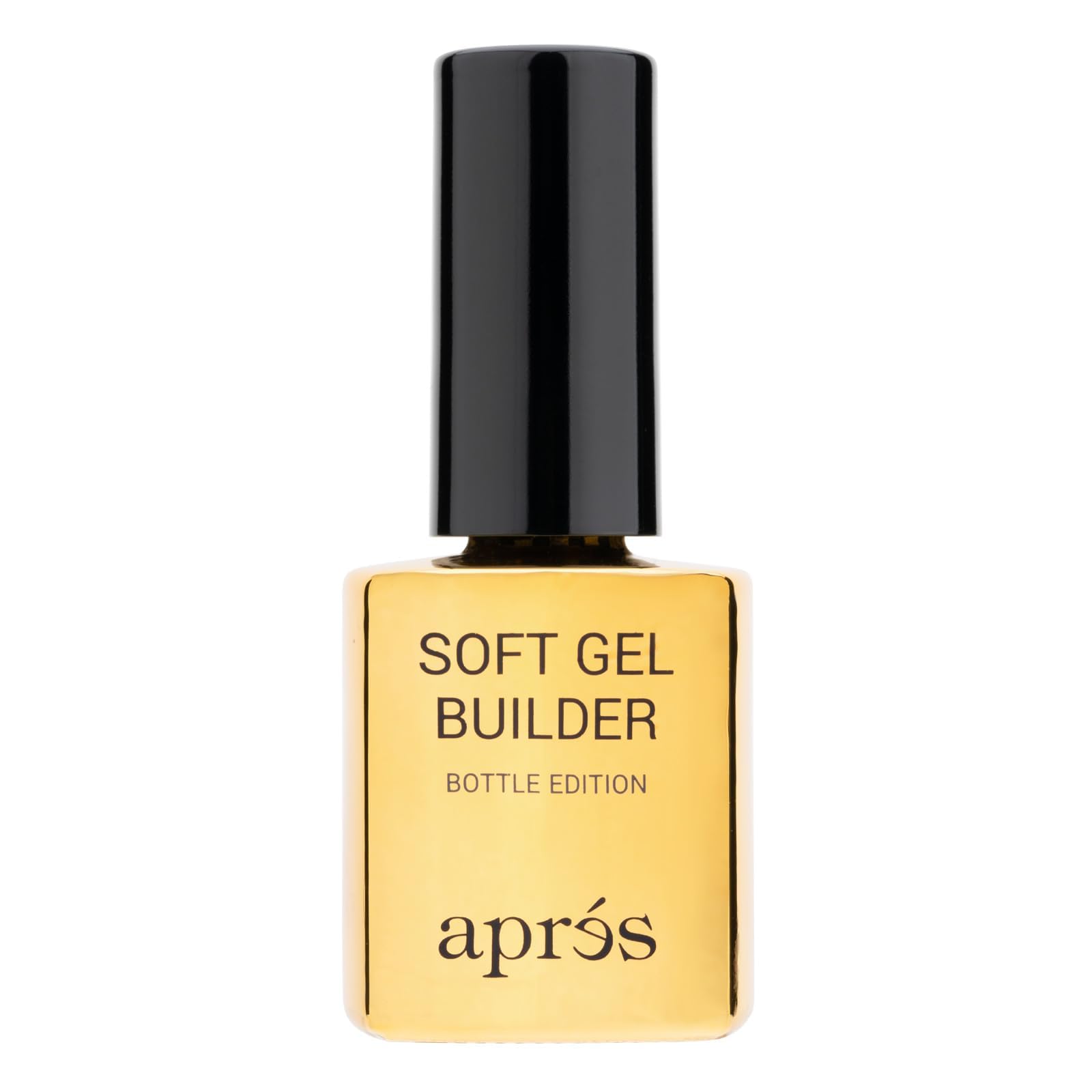 Aprés Soft Gel Builder in a Bottle, Self-Leveling Soak-Off Gel-X Nail Extension Thickening Strengthener