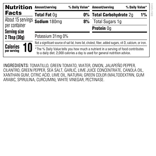 Amazon Kitchen, Salsa Verde, Medium, 16 Oz