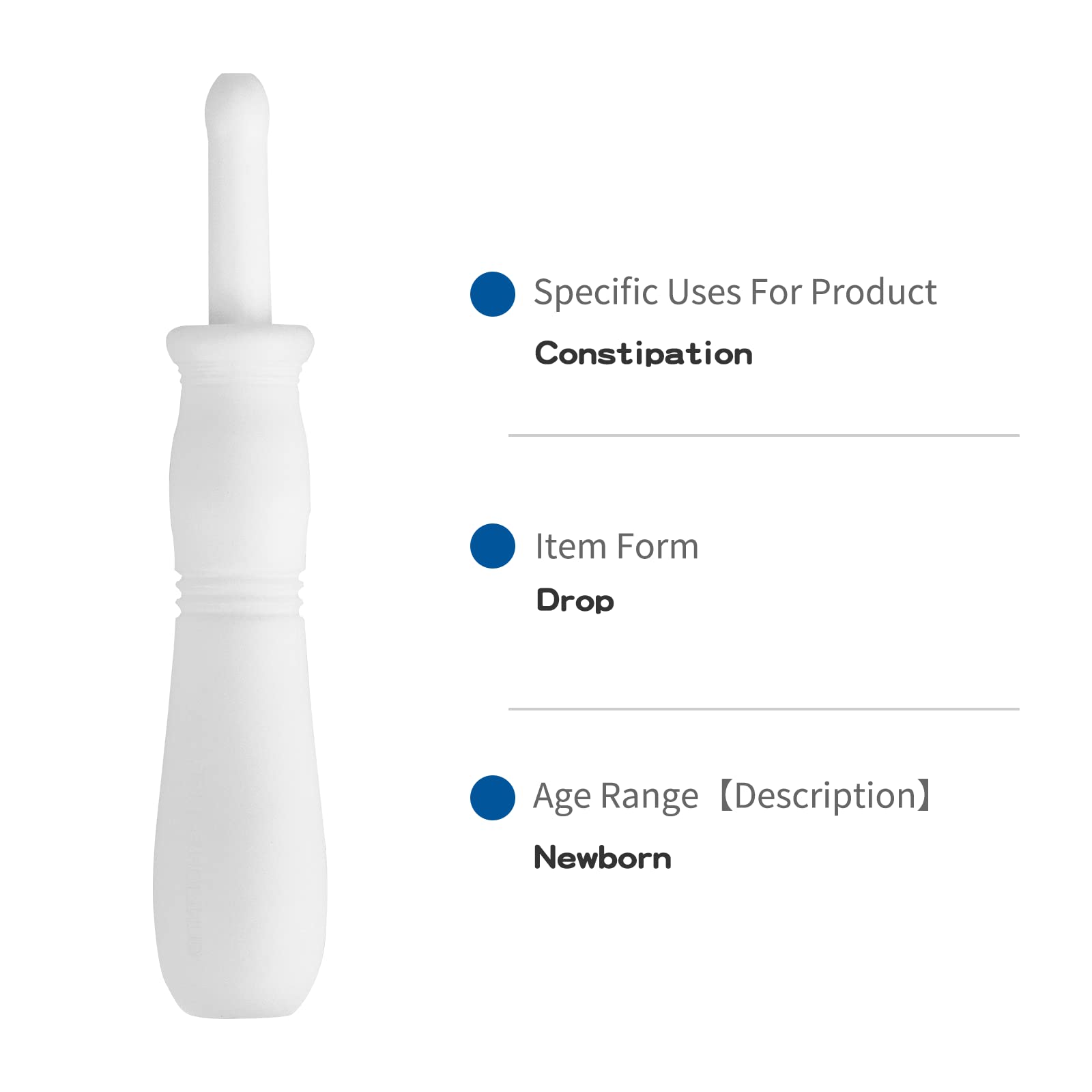 PNSHOL 20 Count Gas and Colic Reliever for Babies, Baby Gas Colic Relief, Natural Solution for Baby Colic and Gas Relief, 100% Safe & Effective Instant Constipation Relief for Babies