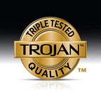 TROJAN Magnum Large Size Lubricated Condoms, Magnum Condoms, 12 Count