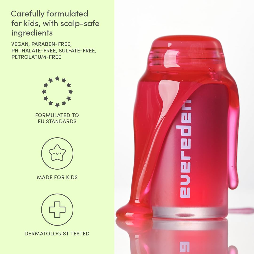 Evereden Kids Tinted Non Toxic Lip Gloss: Sakura - Non Toxic - Vegan Clean Makeup for Kids - Soothing & Hydrating Kid Lip Gloss with Cherry, Peach, & Cranberry Oils - Girls Makeup