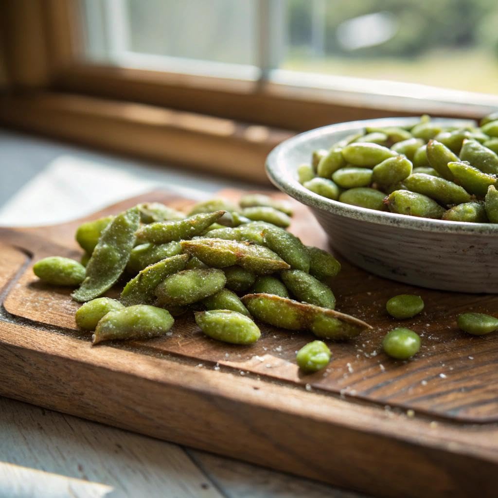 The Only Bean High Protein Snacks, Healthy Snacks for Adults and Kids, Vegan and Low Carb Snacks, Individual Gluten Free Keto Snacks - Edamame Beans Snack (Ranch) - 0.9oz (Pack of 10)