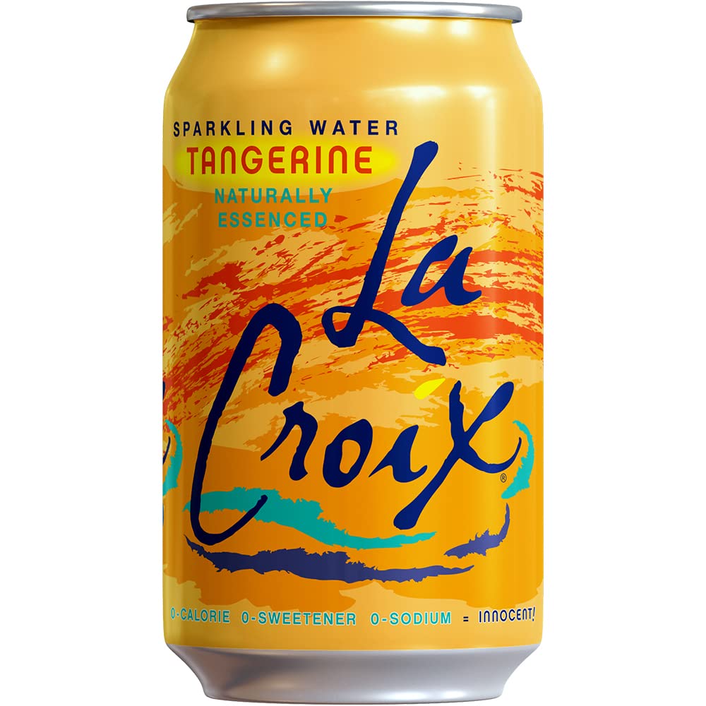 La Croix Sparkling Water, Tangerine, 12 Fl Oz (pack of 12)