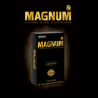 TROJAN Magnum Large Size Lubricated Condoms, Magnum Condoms, 12 Count