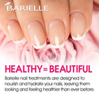 Barielle Hydrating Ridge Filler For Dry, Brittle, Ridged Nails & Nail Growth, Fill and Smooths Nail Ridges, Strengthening Base Coat 0.5 Ounce