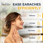 Organic Ear Oil for Ear Infections - Natural Eardrops for Infection Prevention, Swimmer's Ear & Wax Removal - Kids, Adults, Baby, Dog Earache Remedy - with Mullein, Garlic, Calendula, Made in USA