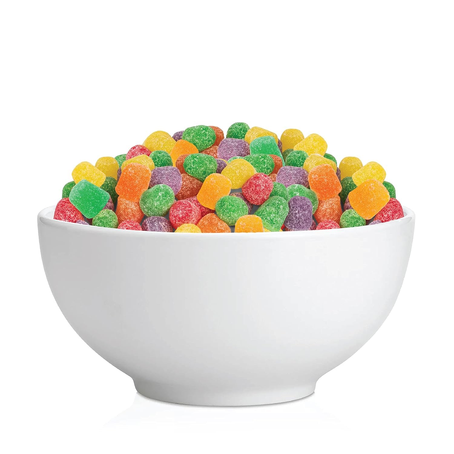 Gum Drops Jelly Candy | 2-Pound Bag | Assorted Fruit Flavors | Christmas Candy for Holiday Buffets & Dessert Decorating | Strawberry, Pineapple, Orange, Lime, and Grape