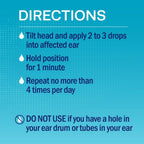 Lipo-Flavonoid Fast-Acting Ear Ache Pain Relief, 4% Lidocaine Maximum-Strength for Swimmer's Ear, Cold & Flu, Allergies, Safe for Adults & Children, Relieves Ear Pain, Swelling, & Water-Clogged Ears