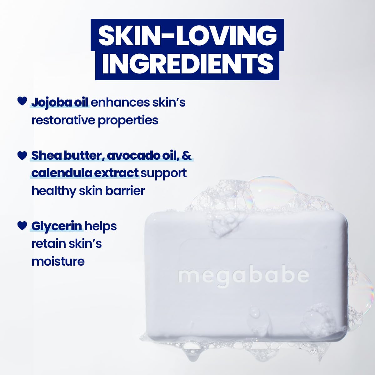 Megababe Bidet Bar | Stocking Stuffer Holiday Gift | pH Balanced Cleansing Bar for the Entire Intimate Area | 4.5 oz