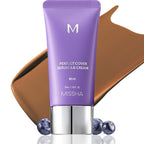 MISSHA M PERFECT COVER SERUM BB CREAM No.41 Medium Tan- Tan/Deep with Warm Undertone, BB Cream by Cardi B Pick, Skin Tint, Tinted Moisturizer, Skin Care Foundation Makeup, Korean Makeup,1.18 Fl oz