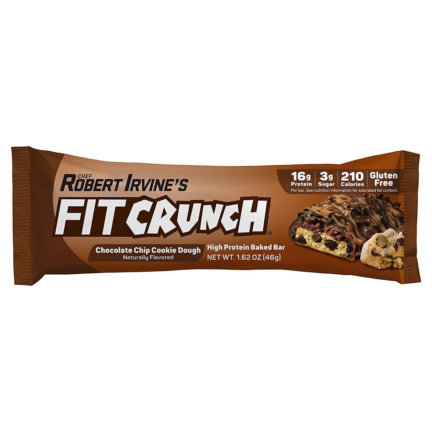FITCRUNCH Snack Size Protein Bars, 6-Layer Baked Bar, 3g of Sugar, Gluten Free & Soft Cake Core (9 Count, Flavor Lovers)