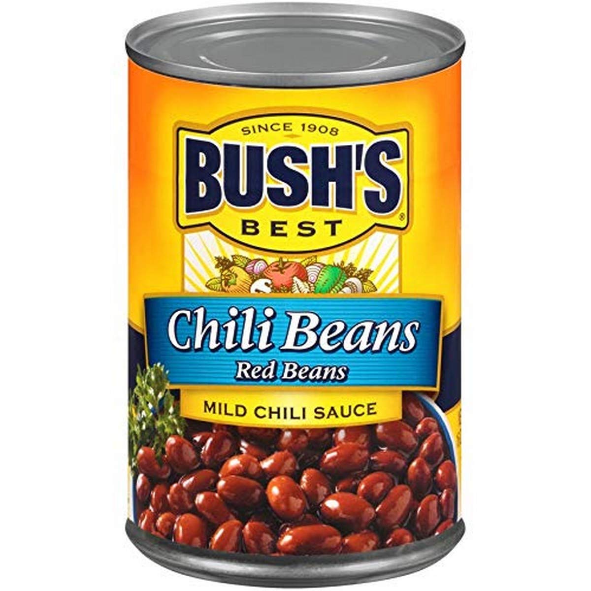 Bush's Best Red Beans in Chili Sauce, Mild, 16 oz