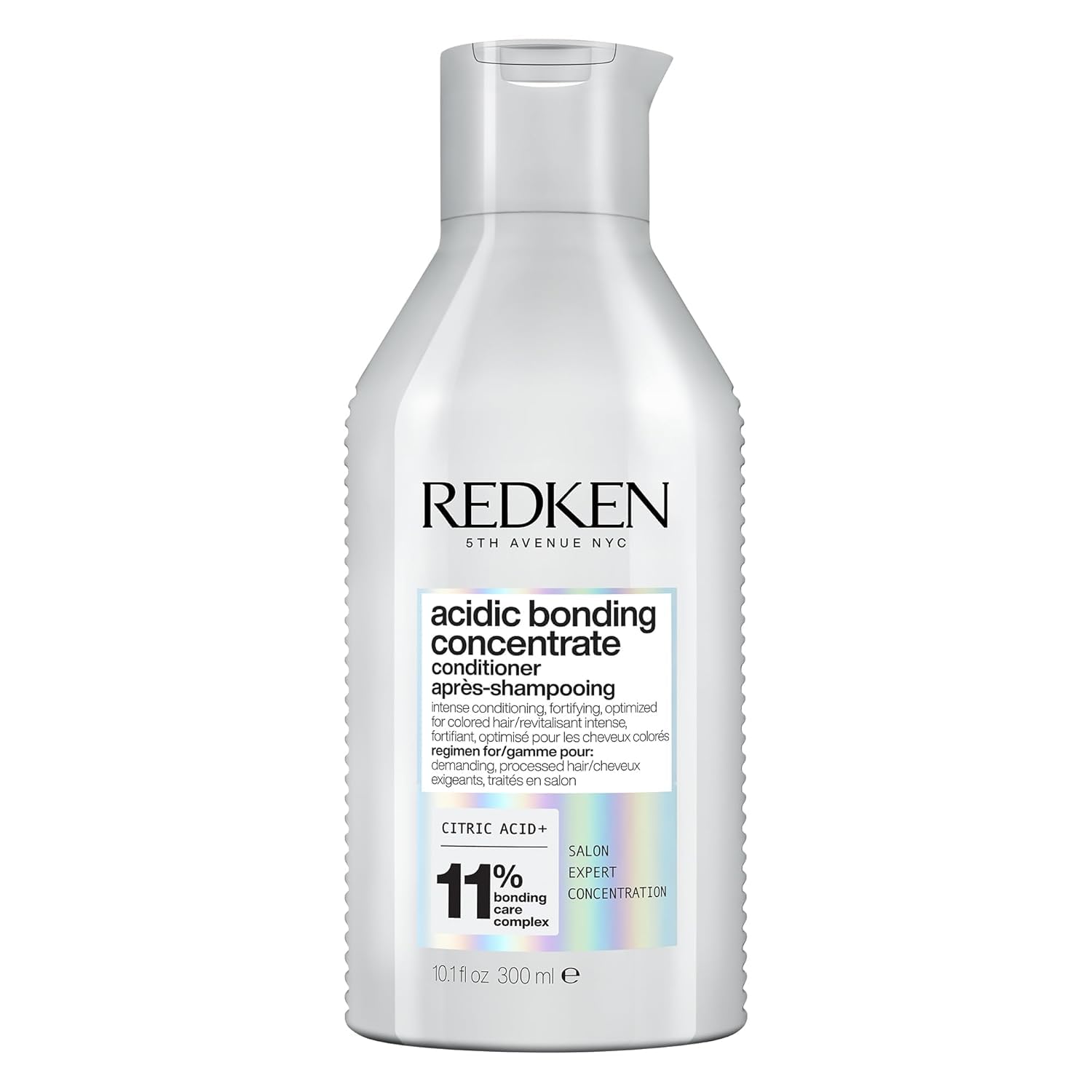 Redken Acidic Bonding Concentrate Conditioner For Damaged Hair Repair - Strengthens and Repairs Weak and Brittle Hair, Sulfate-Free, With Citric Acid