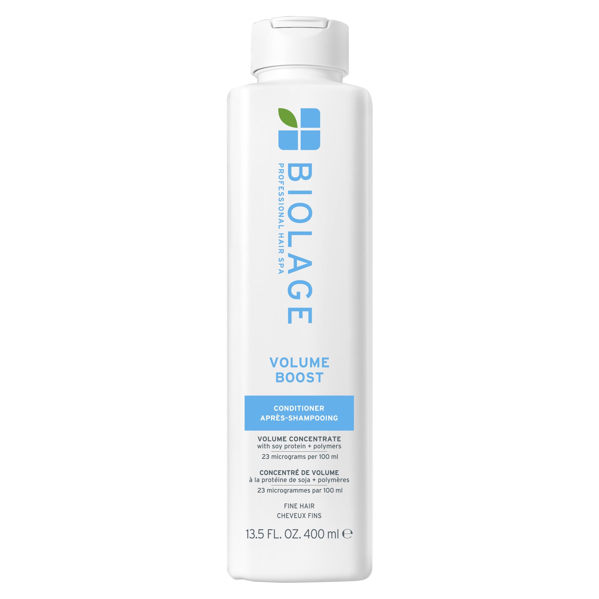 Biolage Volume Boost Conditioner - Weightless Moisture, Shine & Volume, Detangles Fine Hair, Soy Protein & Polymers, Vegan & Paraben-Free, 13.5 Fl Oz