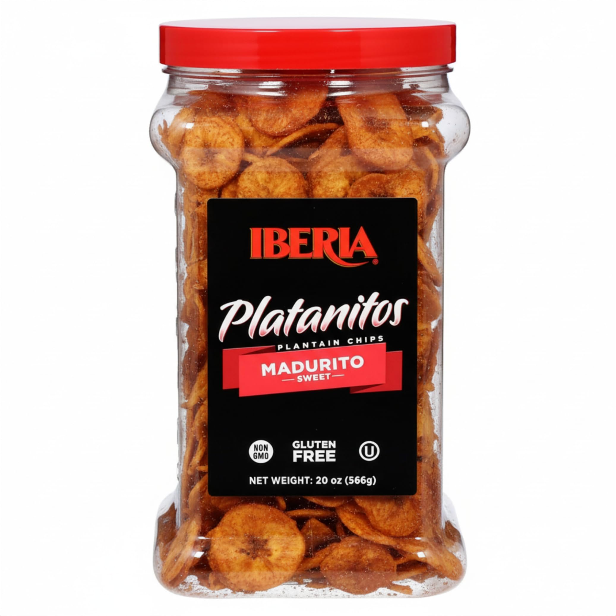 Iberia Maduritos Naturally Sweet Plantain Chips, 20 Ounce (Pack of 1)