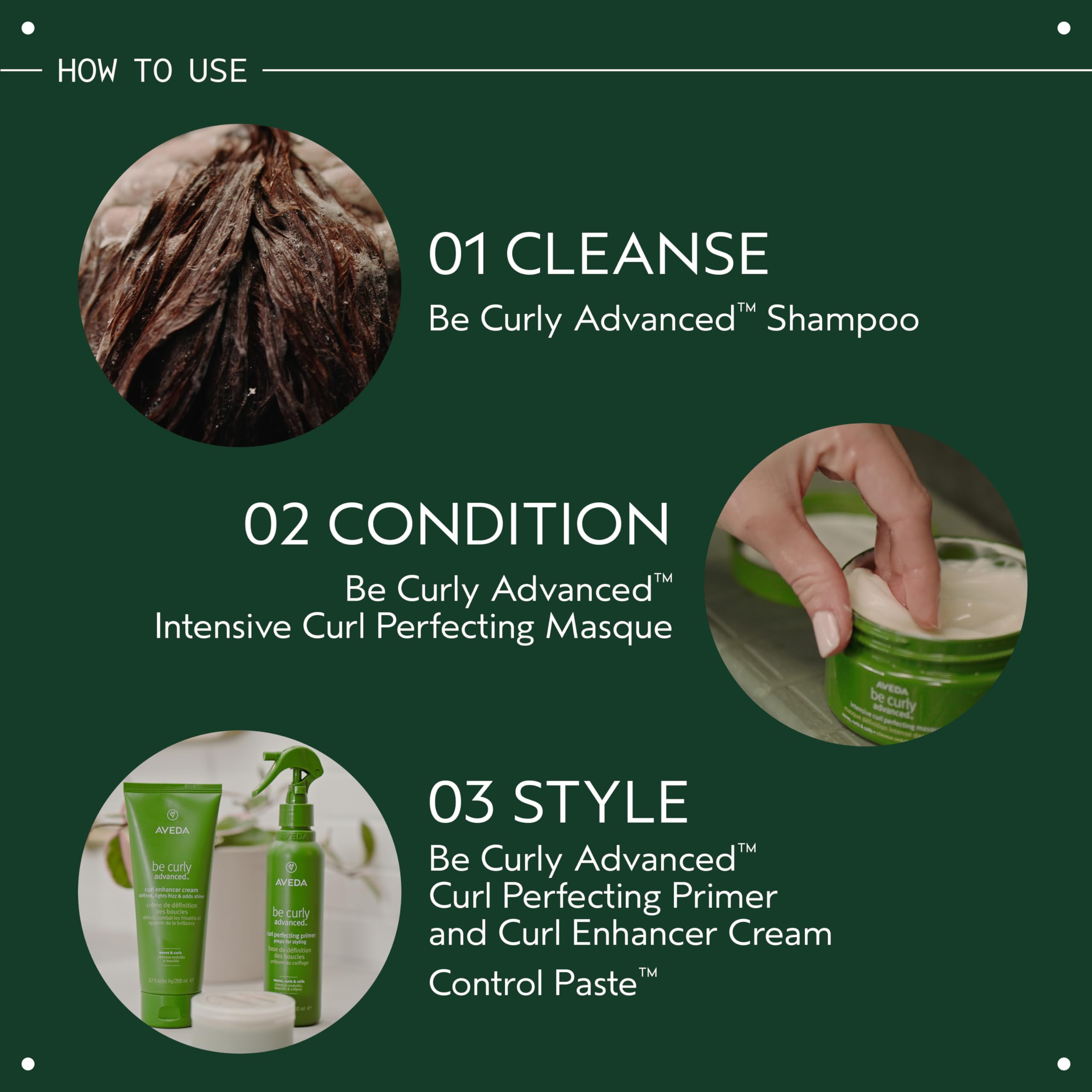 Aveda Be Curly Advanced Curl Enhancer Hair Cream | Defines Curly and Wavy Hair | Reduces Frizz, Adds Shine | Silicone Free | 98% Naturally Derived*, 6.7 Fl Oz