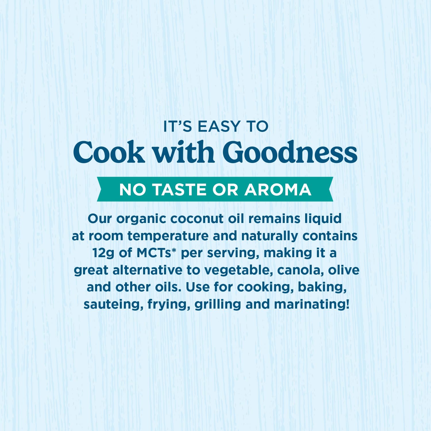 Carrington Farms Organic Liquid Coconut Cooking Oil, 32 Fl Oz –Unflavored, Unscented, High Smoke Point, MCT-Rich, No Trans Fat – For Cooking, Sautéing, Frying & Baking – Gluten Free, Non-GMO, Hexane Free, BPA Free Bottle