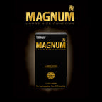 TROJAN Magnum Large Size Lubricated Condoms, Magnum Condoms, 12 Count