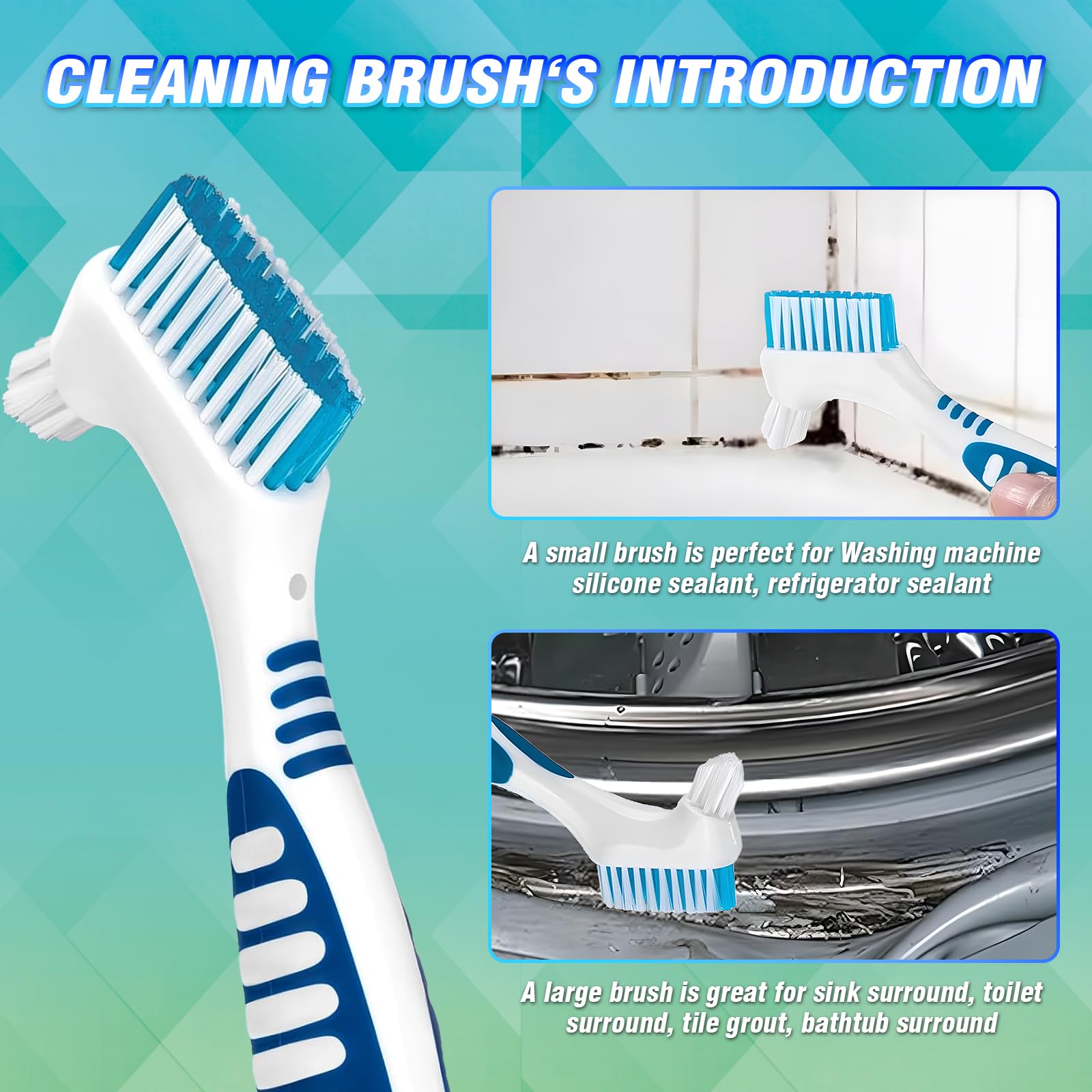 Mold Stain Cleaner Gel, 5.82 Fl oz All-Purpose Gel for Home Use on Washing Machine Gasket, Bathroom Grout, Sink, Shower, Caulk, and Front Loader Seal