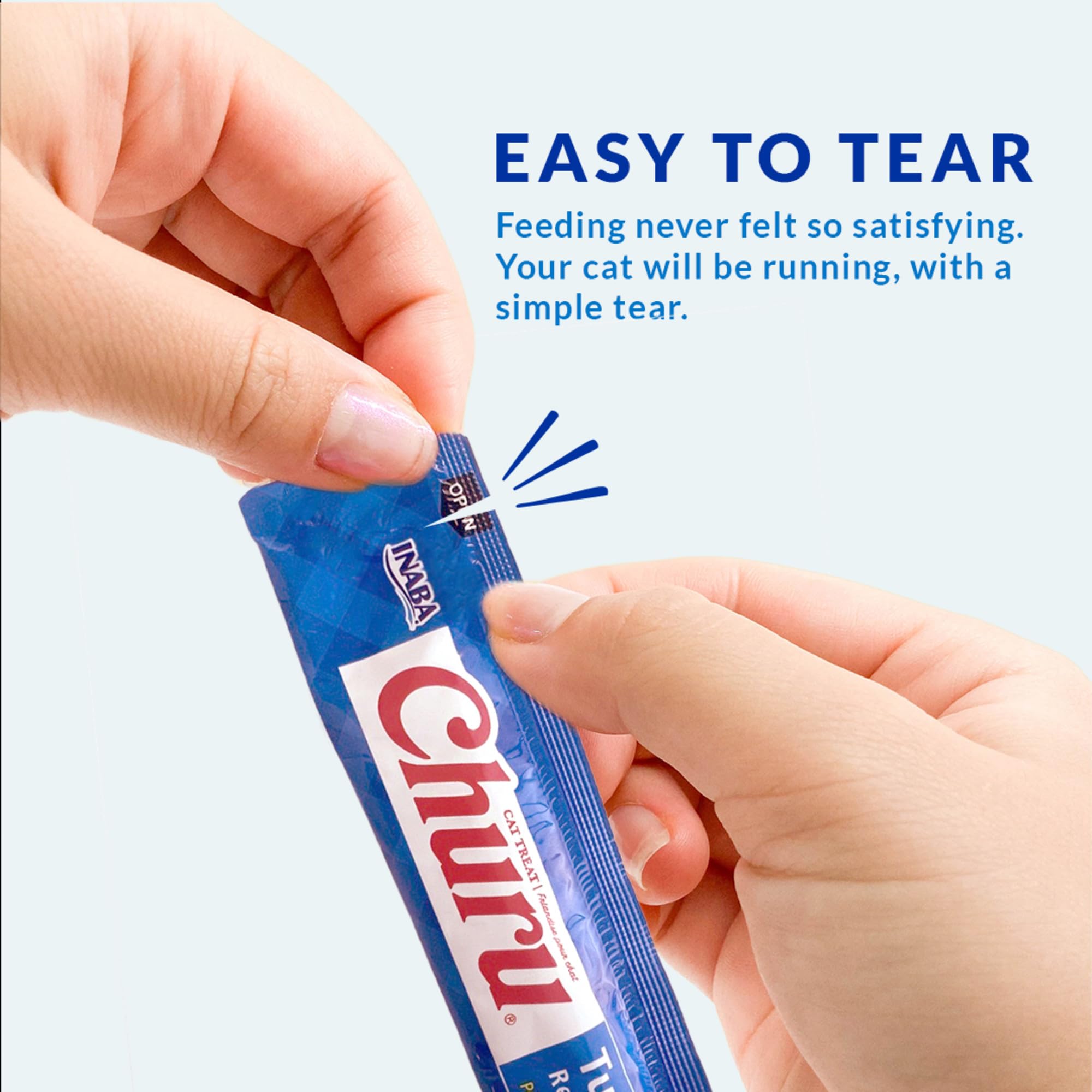 INABA Churu Cat Treats, Lickable, Squeezable Creamy Purée Cat Treat with Vitamin E, 0.5oz Each Tube, 22 Tubes, Holiday Variety Pack