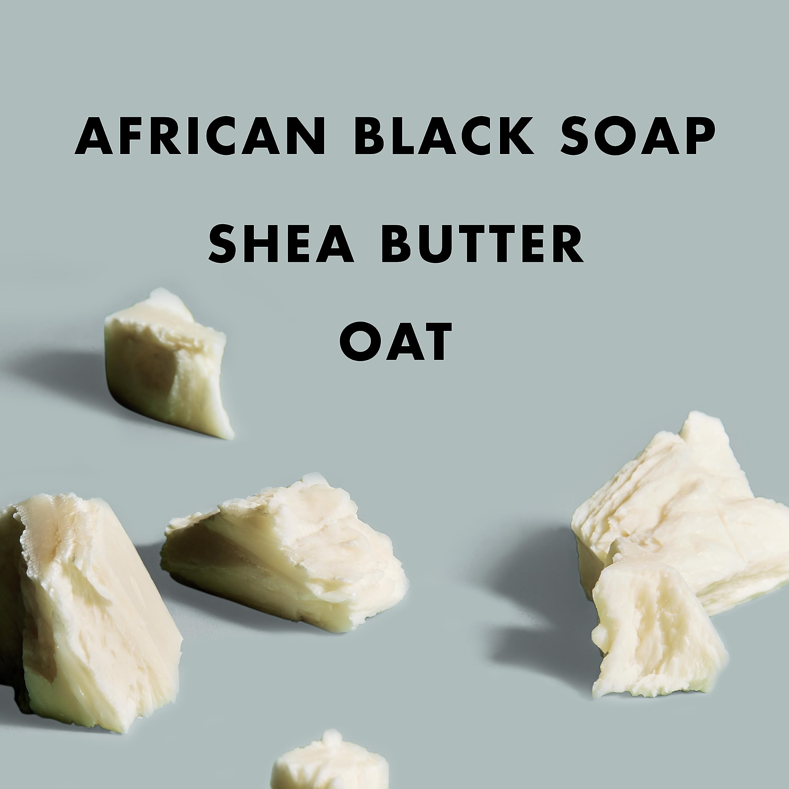 SheaMoisture Bar Soap for Troubled Skin African Black Soap Cleanser with Shea Butter 8 oz