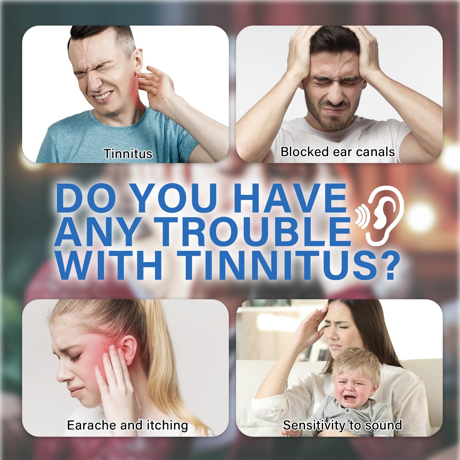 Tinnitus Relief for Ringing Ears, Natural Ingredients Tinnitus Ear Ringing Relief