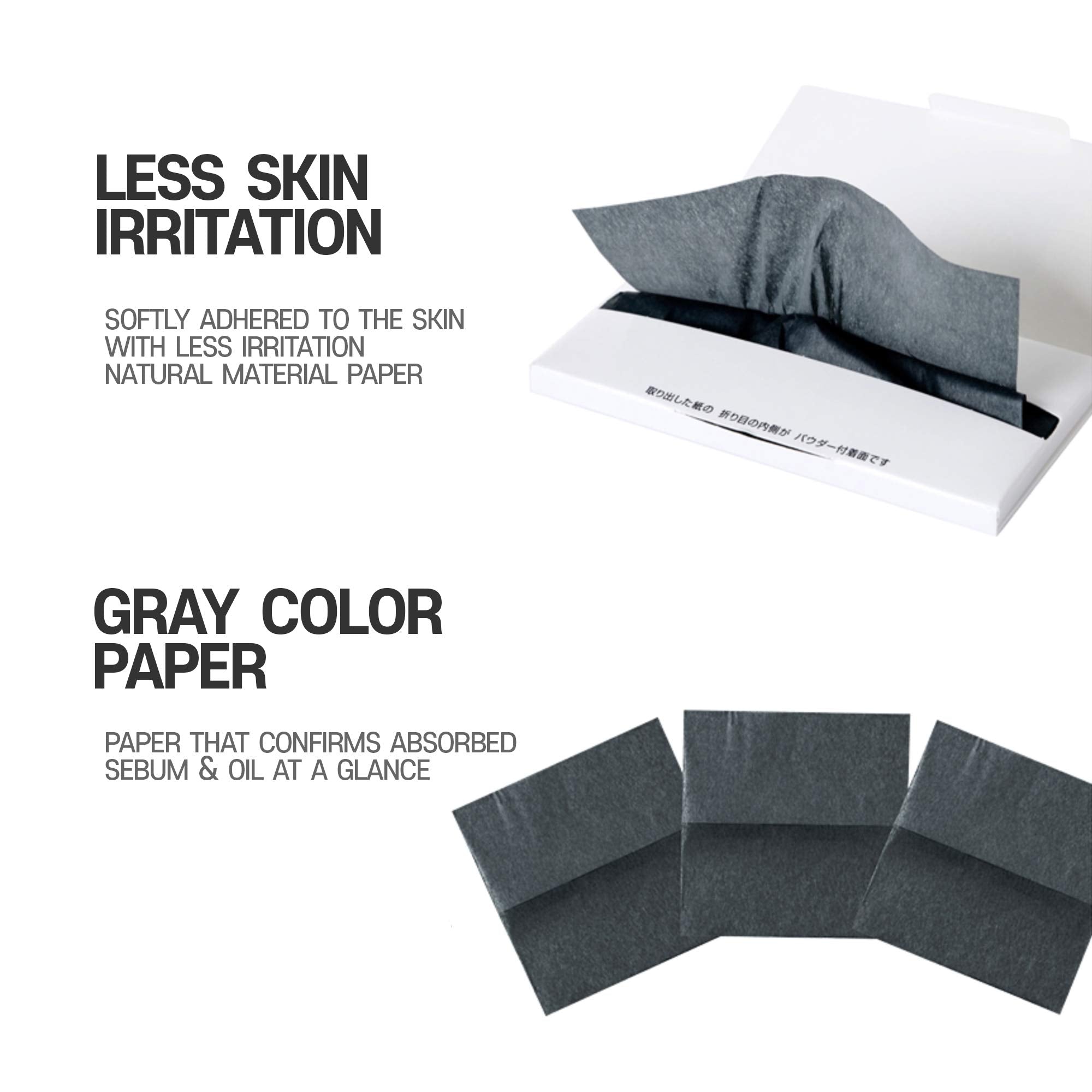 Paper Powdered Oil Clear 70sheets x3 pack