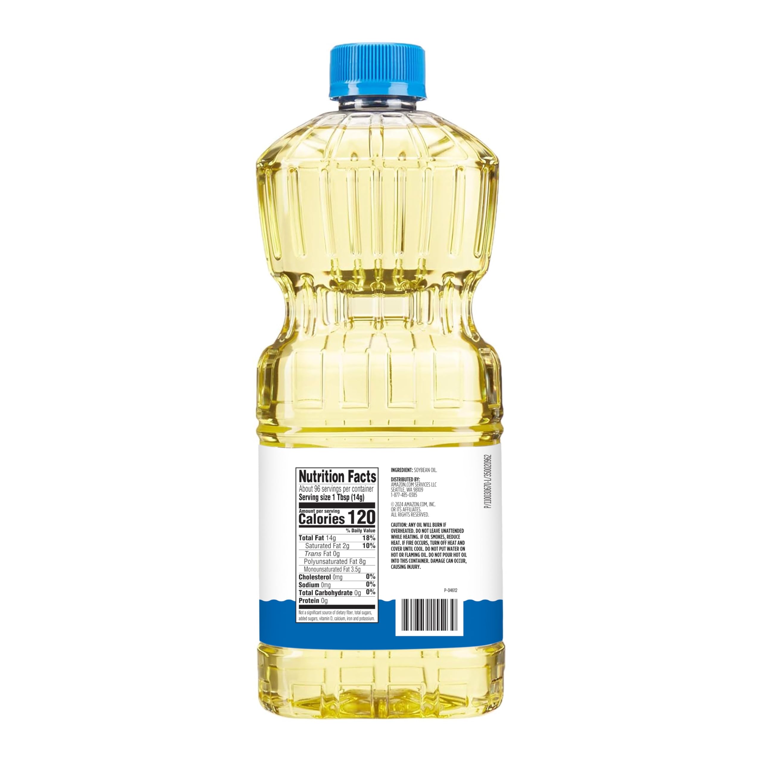 Amazon Grocery, Vegetable Oil, 48 Fl Oz (Previously Happy Belly, Packaging May Vary)