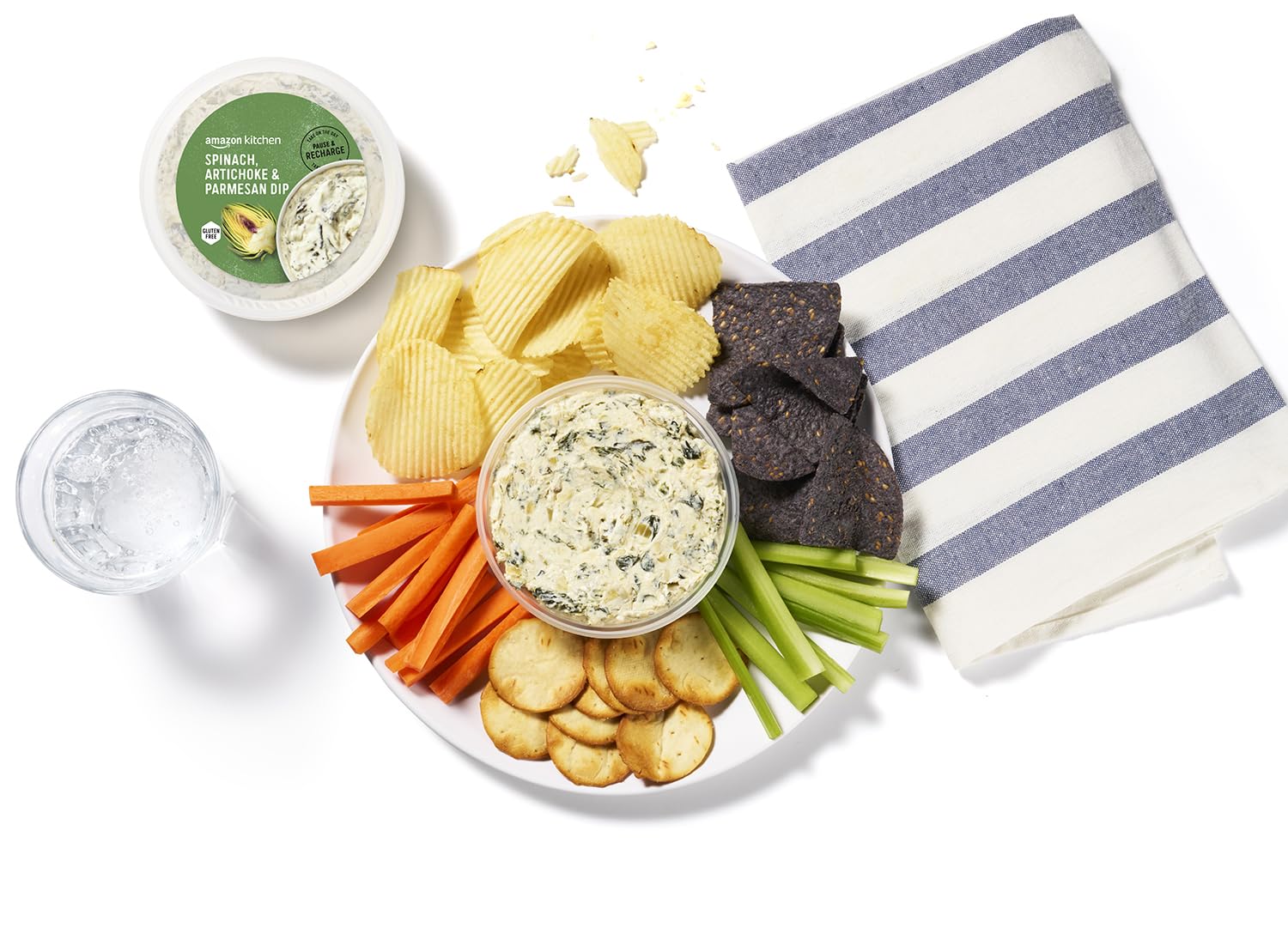 Amazon Kitchen, Spinach, Artichoke & Parmesan Dip, 8 Oz