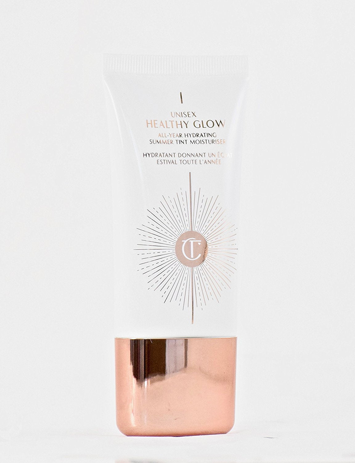 Charlotte Tilbury Unisex Healthy Glow Skin Tint - Hydrating Tinted Moisturizer Enriched with Bronzing Tan Pigments for a Natural-Looking Tan & Glowy Skin