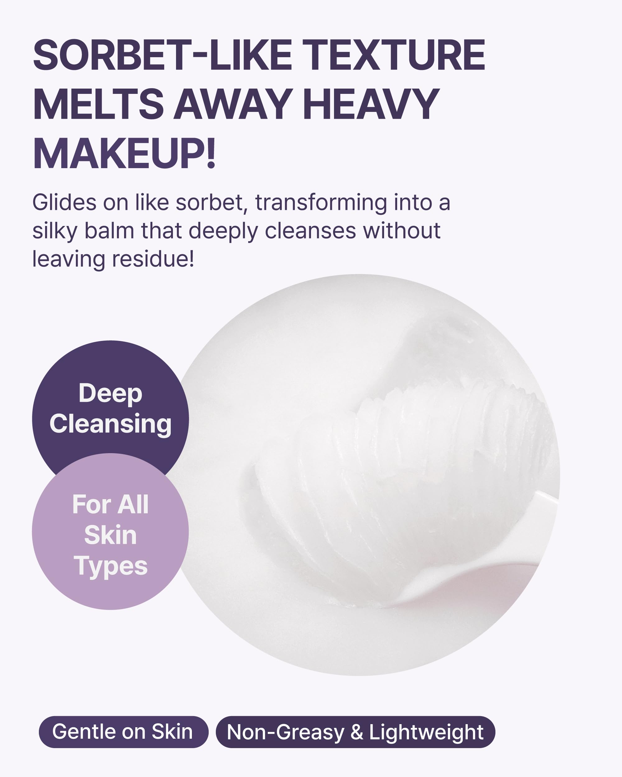 Rokkiss One Step Makeup Remover Cleansing Balm (5.1fl oz) - Korean Facial Cleanser for Eyes, Lips and Face, Gentle, Cruelty-Free Formula