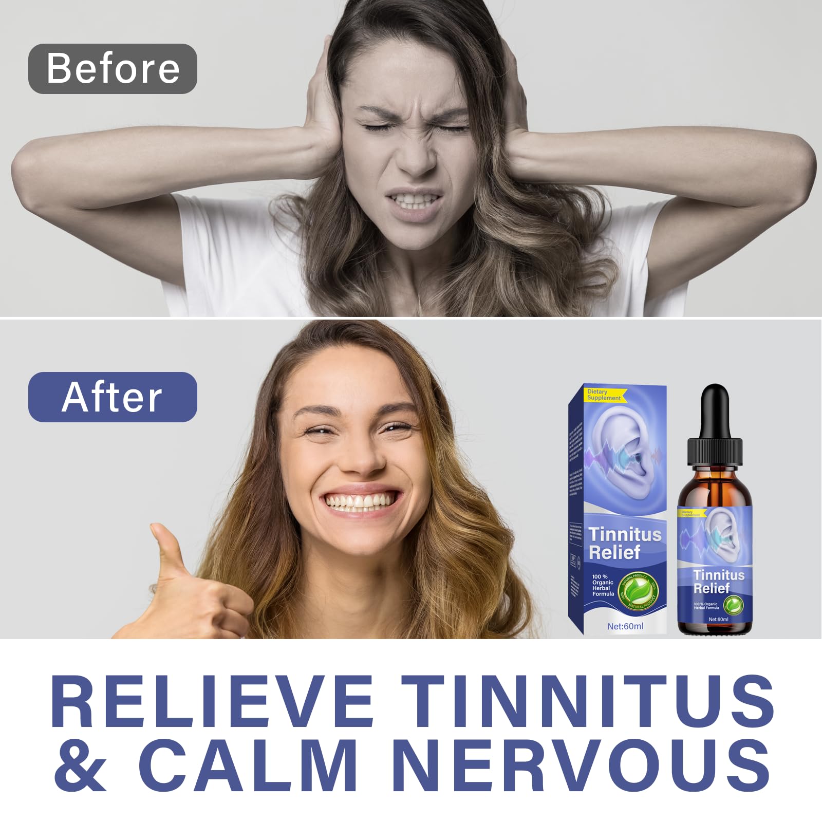 Tinnitus Relief for Ringing Ears, Best Ear Ringing Relief