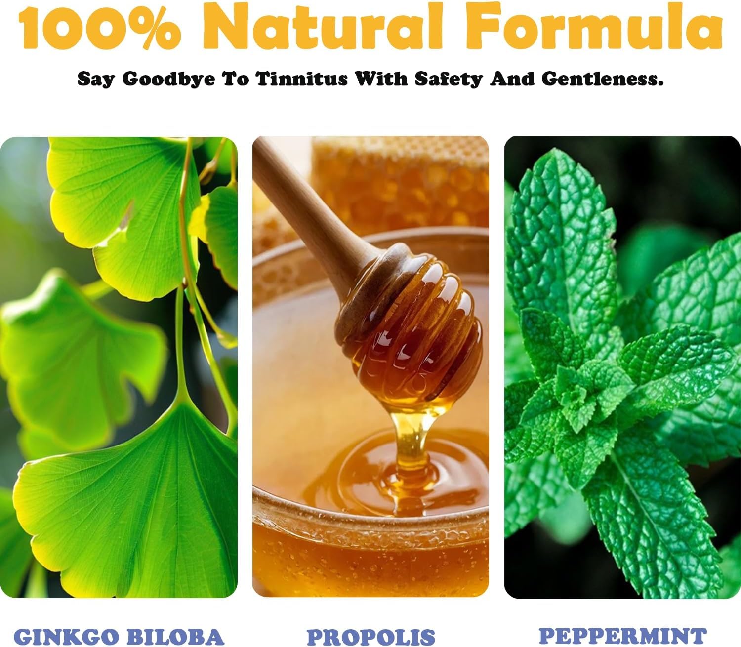 NightBreaker Tinnitus Relief Spray - 40ml, Natural Herbal Relief for Ringing Ears, Effective Treatment for Tinnitus to Reduce Ear Noise & Improve Hearing