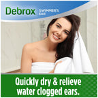 Debrox Swimmer’s Ear Drops with Isopropyl Alcohol, Ear Drying Drops for Adults and Kids, 1 Fl Oz