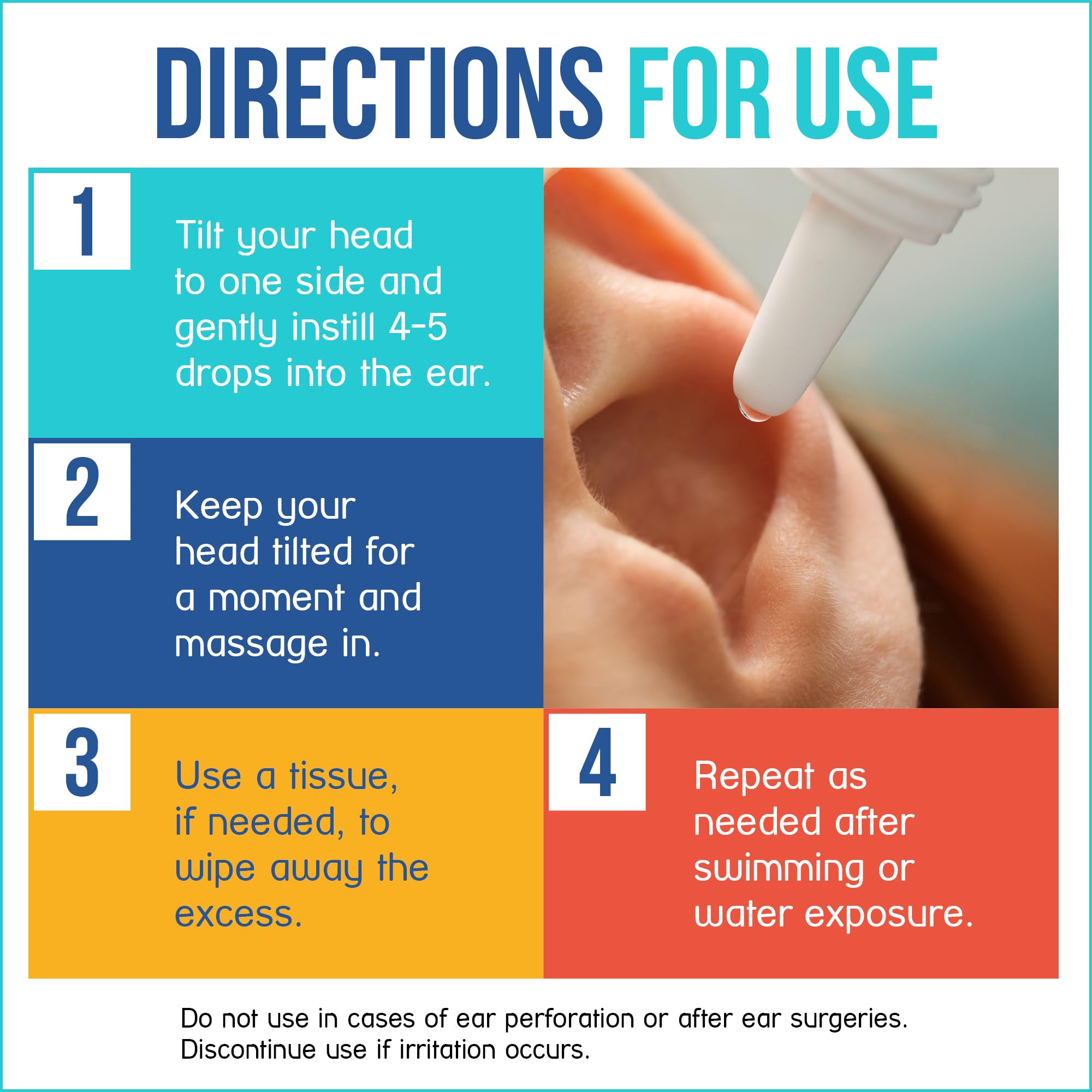 Stream2Sea Water Sport Ear Rinse for Swimmers, Divers and Surfers - Biodegradable Natural Ear Drops for Swimmers - Ear Drops with Oregano and Lavender Oils - to Keep Ears Healthy,1 Fl oz