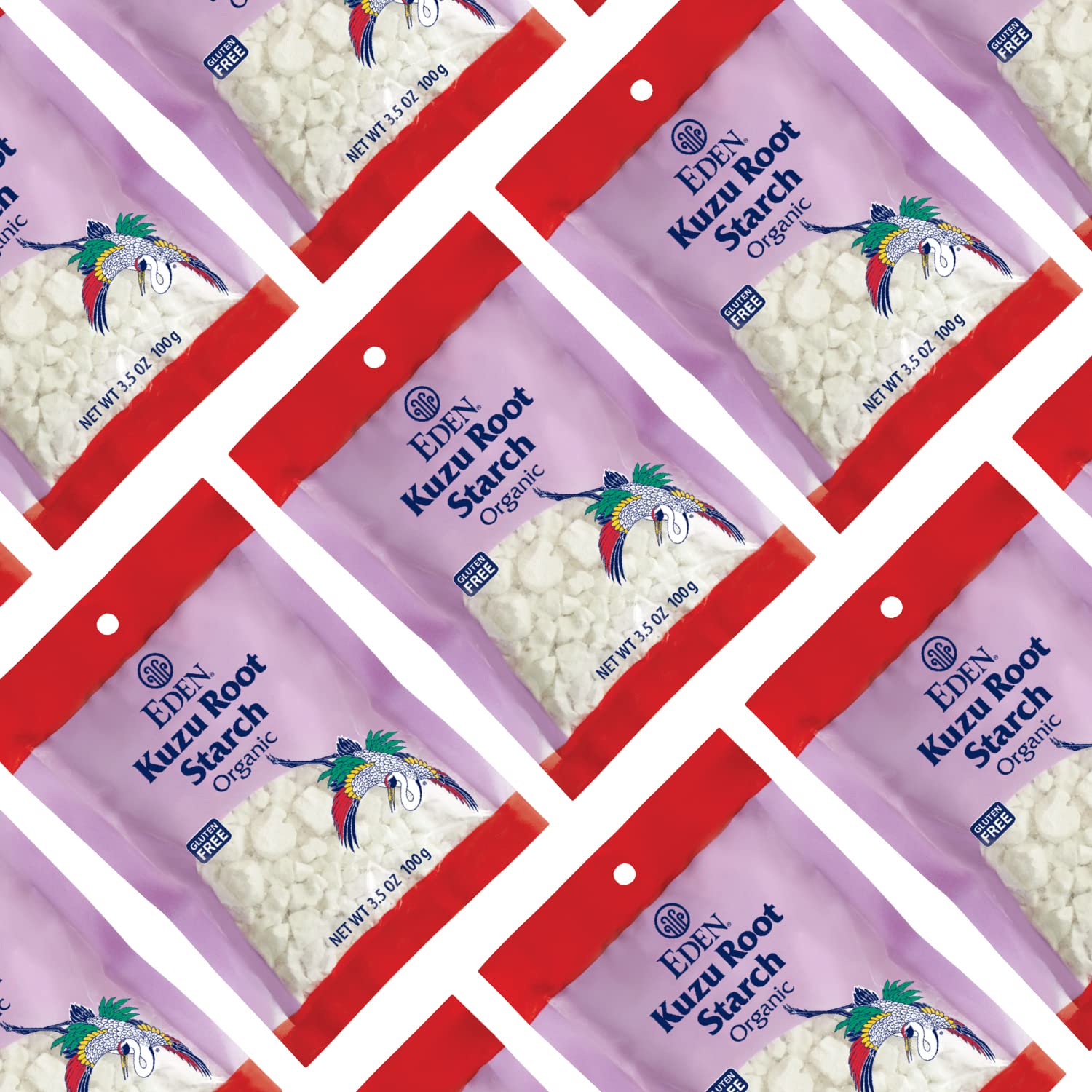 Eden Kuzu Root Starch, Organic, 3.5 Ounce