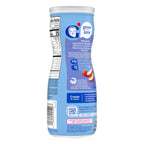 Gerber Stage 3 Baby Snacks, Strawberry Apple Puffs, Puffed Grain Snack, Baby Led Feeding, Iron & Choline, Strawberry Apple Puffs Snacks, 6-Pack