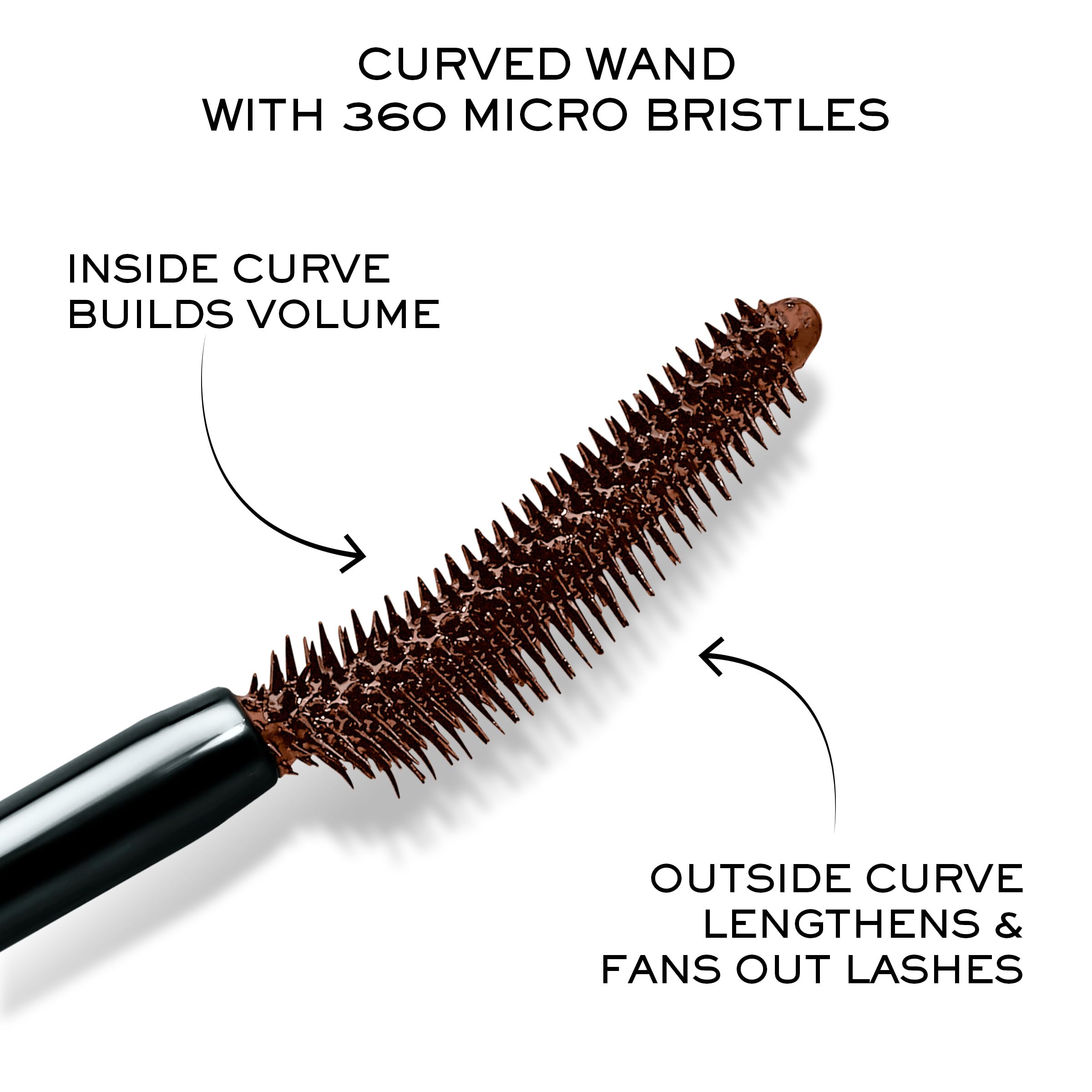 Lancôme Lash Idôle Lash-Lifting & Volumizing Mascara - Brown Mascara for Instant Volume, Length & Lift - Smudge Proof & Up To 24H Wear - Brown
