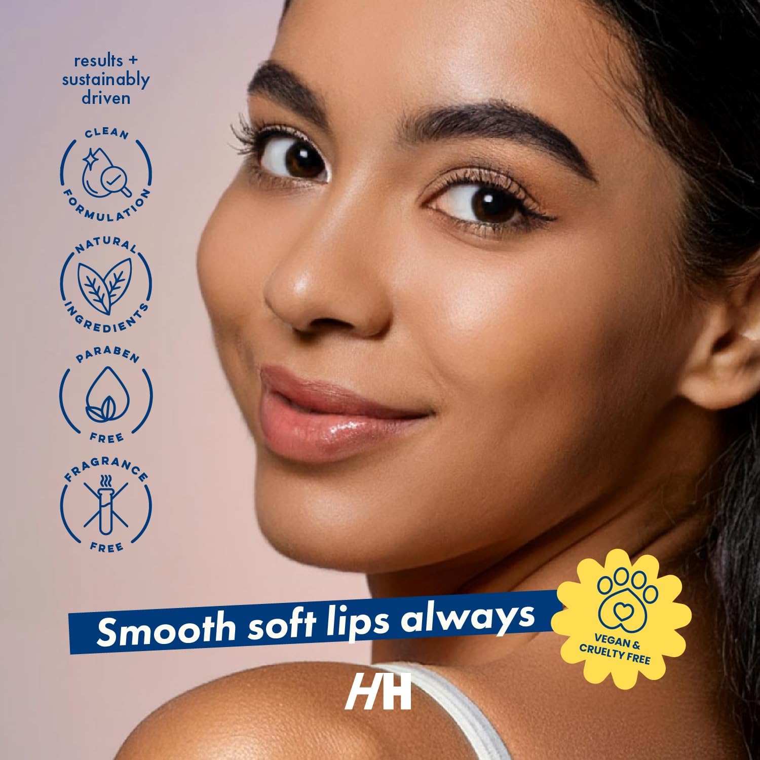 Handmade Heroes Lip Brush, Reusable Lip Exfoliator - Gentle Exfoliant, Use with Sugar Lip Polish and Lip Exfoliator Scrubber for Chapped and Dry Lips Christmas Gifts 2pc