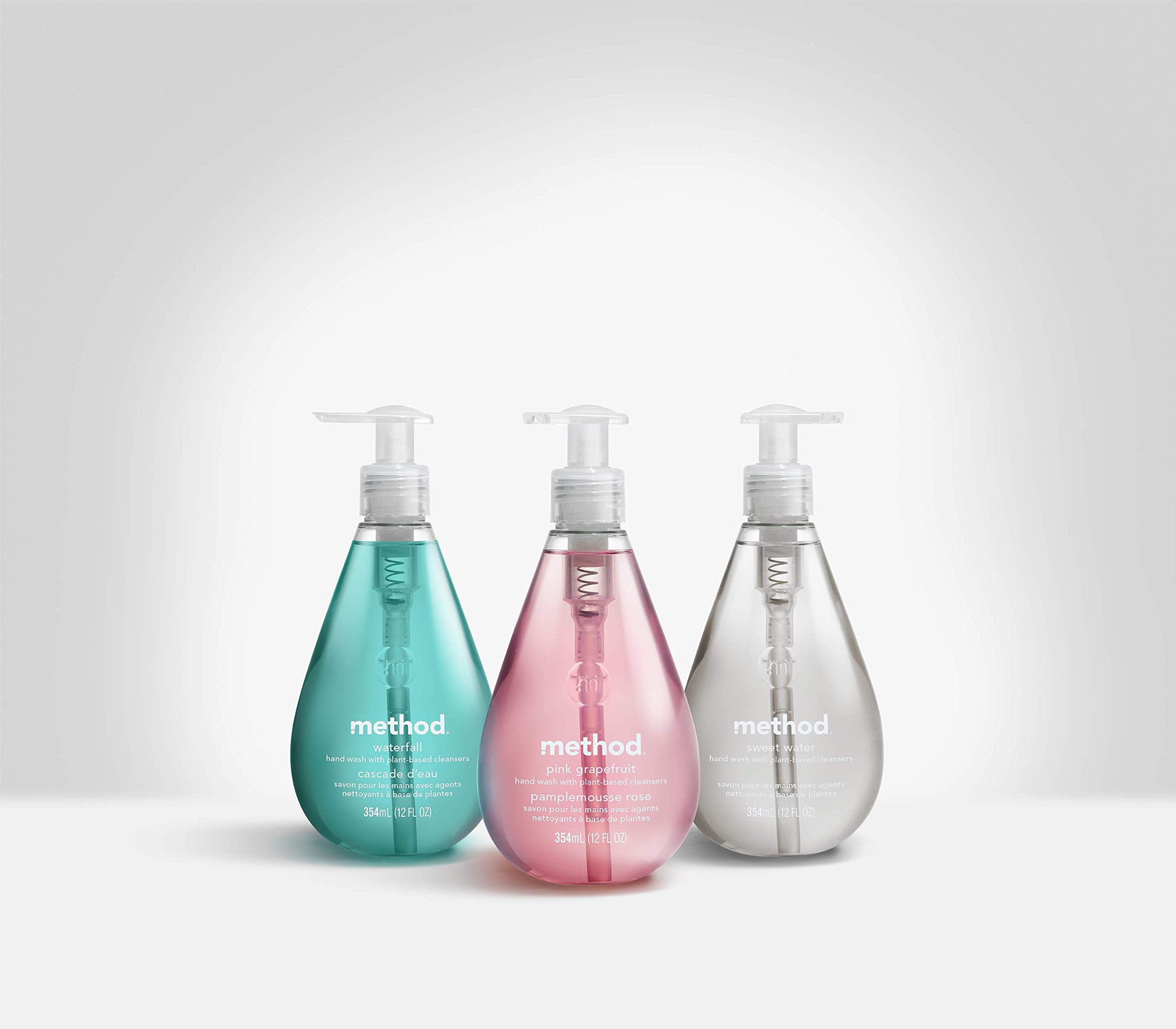 Method Gel Hand Wash, French Lavender, 12 fl oz (Pack of 3)