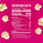 Angie's BOOMCHICKAPOP Sweet & Salty Kettle Corn Popcorn, 0.77 oz. Individual Bag, 14-Count