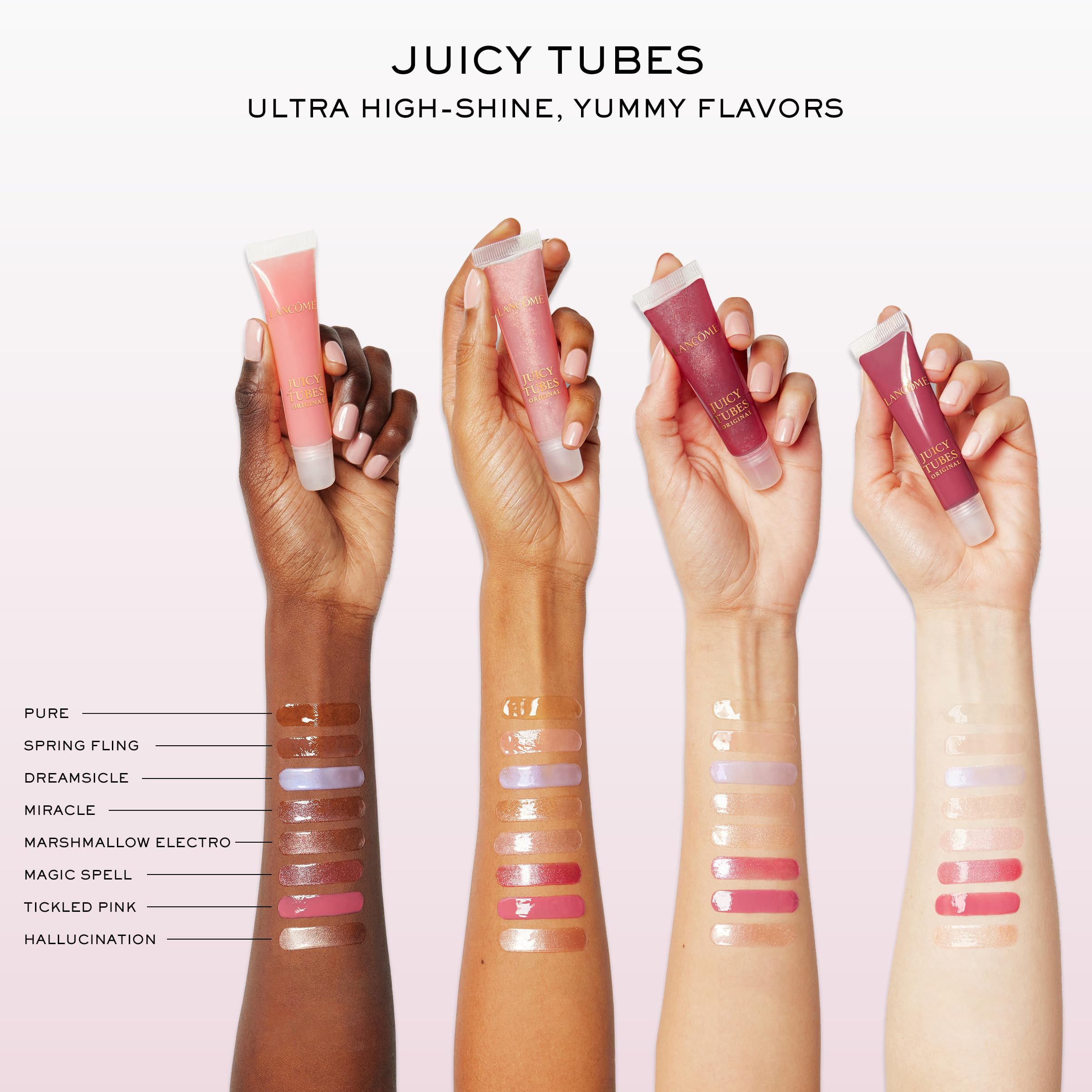 Lancôme Juicy Tubes Lip Gloss – Ultra-Shiny Finish, for Hydrating Shine & Juicy Lips - 05 MARSHMALLOW ELE