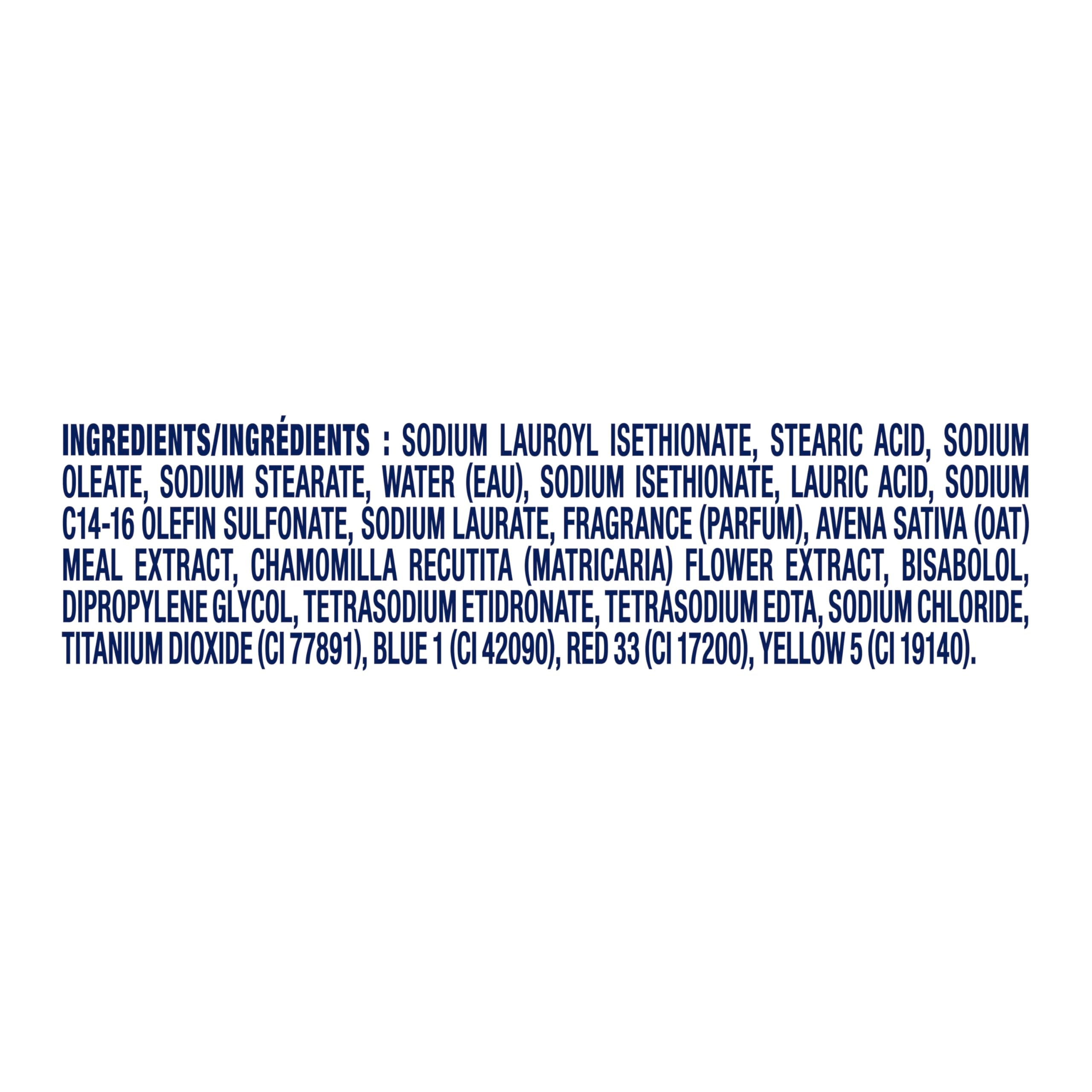 "Dove Anti-Stress Blue Chamomile And Oat Milk Moisturizes to Calm Skin Soap 106g Pack Of 6