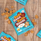 Enlightened Bada Bean Bada Boom - Plant-Based Protein, Gluten Free, Vegan, Crunchy Roasted Broad (Fava) Bean Snacks, 100 Calories per Serving, Sea Salt, 1 oz, Pack of 24