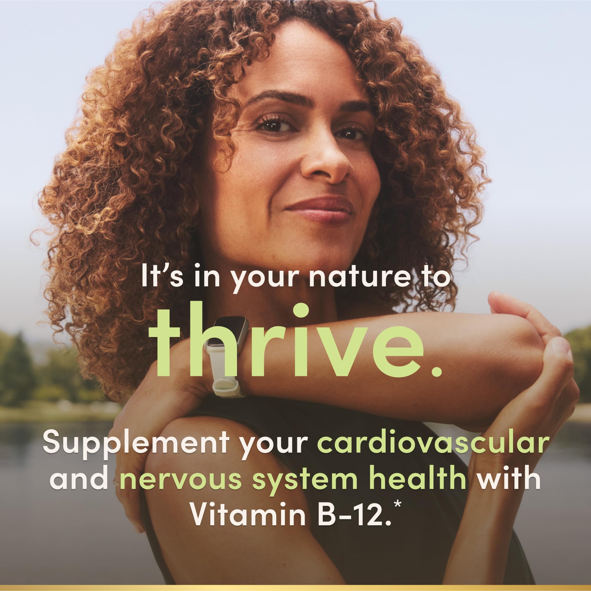 Nature's Bounty Vitamin B12, Supports Energy Metabolism and Nervous System Health, 500mcg, 100 Quick Dissolve Tablets